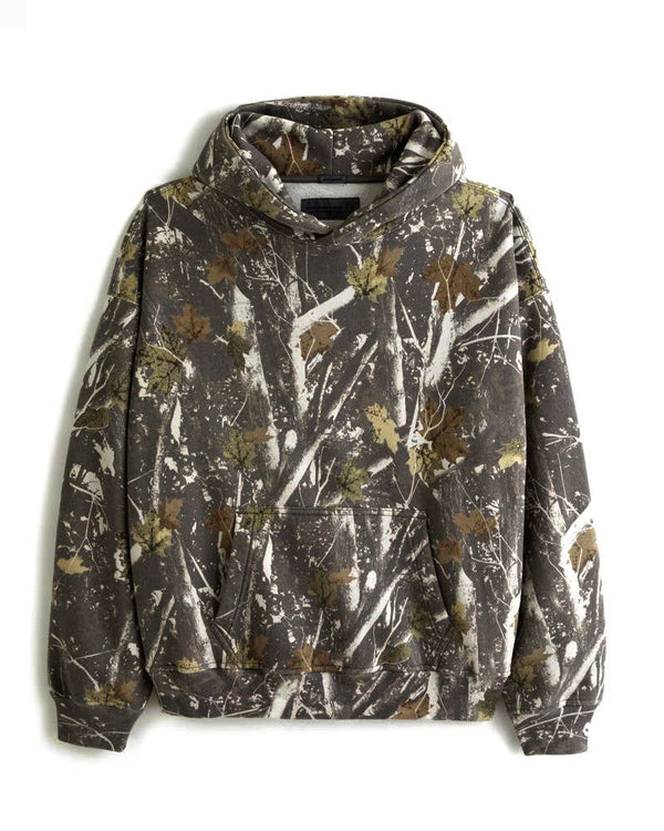 Essential Woodland Camo oversized hoodie -7 colors