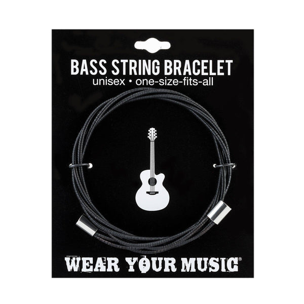 Black Bass String Bracelet