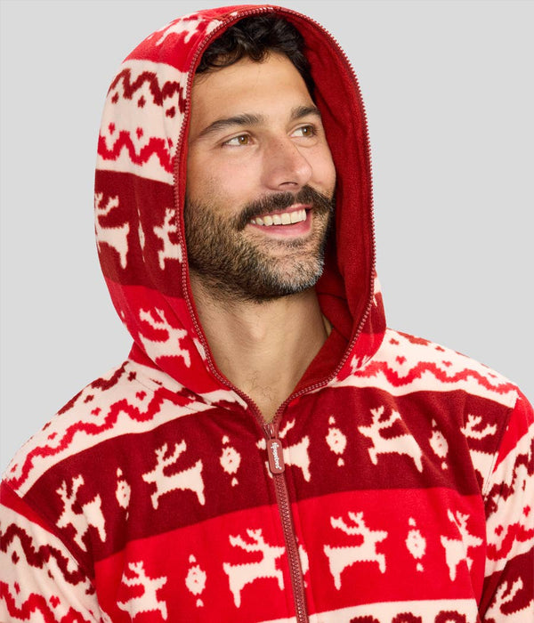 Home For The Holidays Jumpsuit - Men's Christmas Onesie