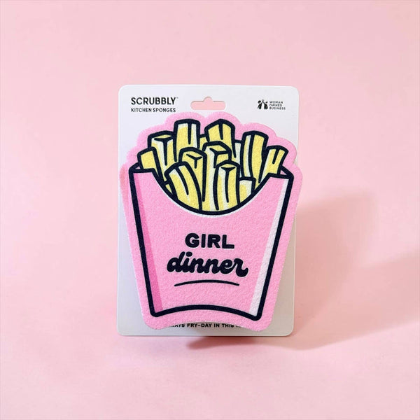 Girl Dinner French Fries Scrubbly™ Sponge