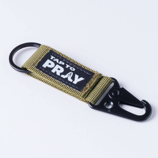 Tap To Pray™ - Tactical Carabiner Keychain