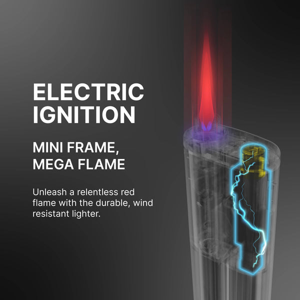 MK Lighter Jet Series, Hue Set, Windproof Flame, 50PCS