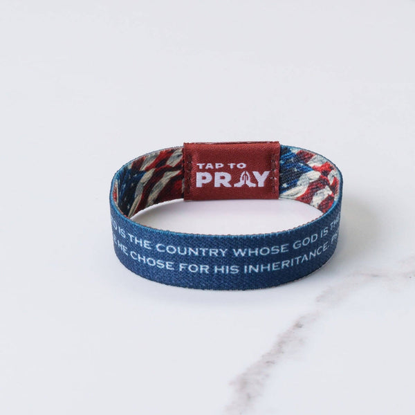 Tap To Pray® Wristband – Patriot
