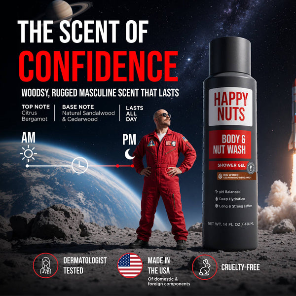 Happy Nuts Big Wood Body & Nut Wash*