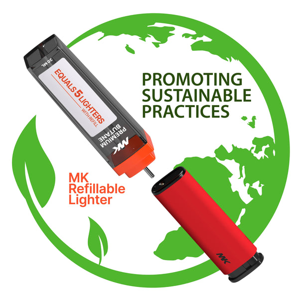 MK Lighter Jet Series, Hue Set, Windproof Flame, 50PCS