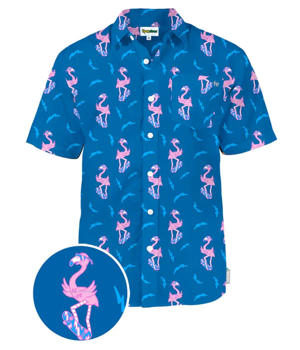 Board of Paradise Men's Hawaiian Shirt - Summer Button Down