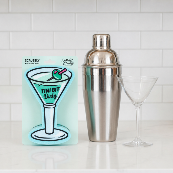 Martini Scrubbly Sponge - Tini Bit Dirty