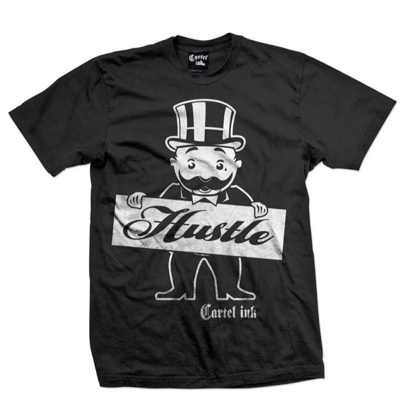 5073-BLACK WHITE | Hustle