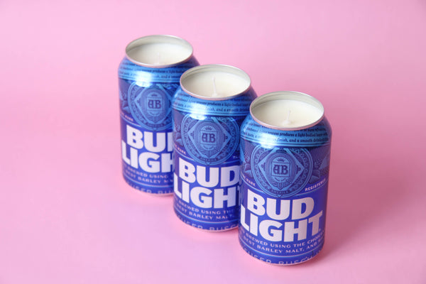 Bud Light | Bud Light Candle | Gifts | Man and Woman Candle