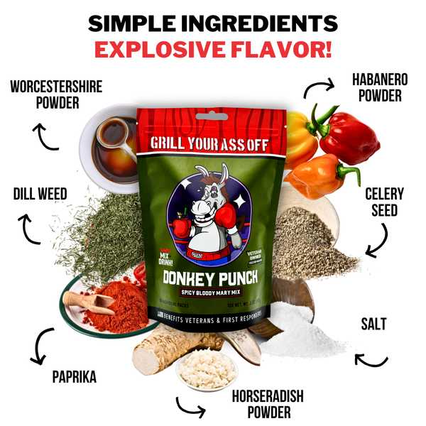 Donkey Punch Spicy Bloody Mary Mix