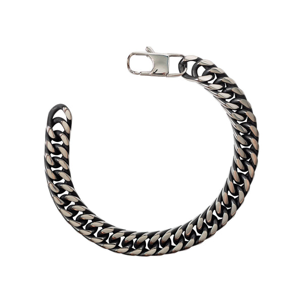 Stainless Link Cuff | Men's Stainless Steel Cuff Bracelet
