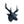 Grey Sapphire Deer Head Origami Wall Art