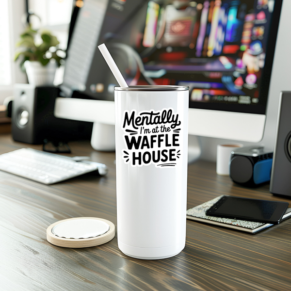 Funny I'm At The Waffle House Vinyl Sticker