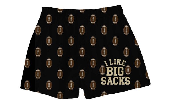 I Like Big Sacks Football Boxers