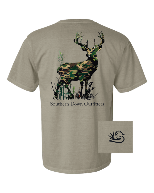 Camo Deer Tee