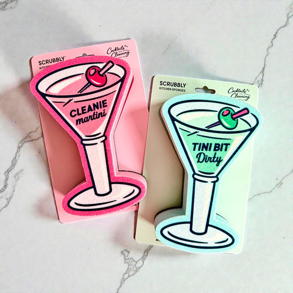 Martini Scrubbly Sponge - Tini Bit Dirty