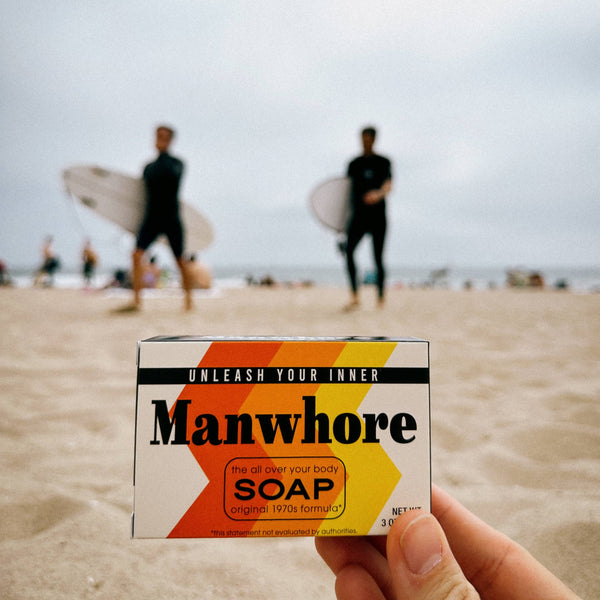 Manwhore Triple Milled Boxed Bar Soap | Funny Soap