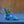 Lucky Blue Dragon Blobhouse Planter