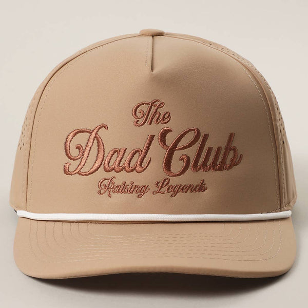 THE DAD CLUB Embroidered Premium Materials Trucker Hat