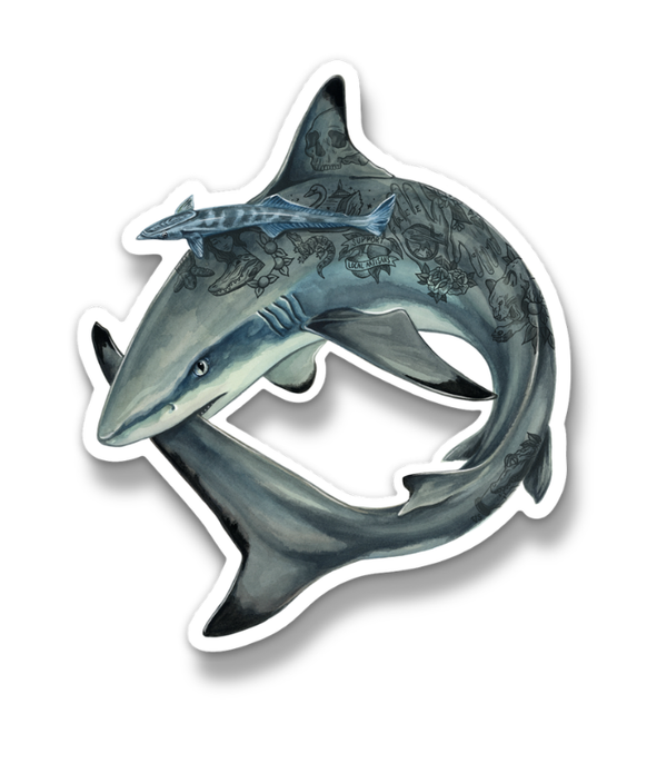 10 Year Ouroboros Sticker