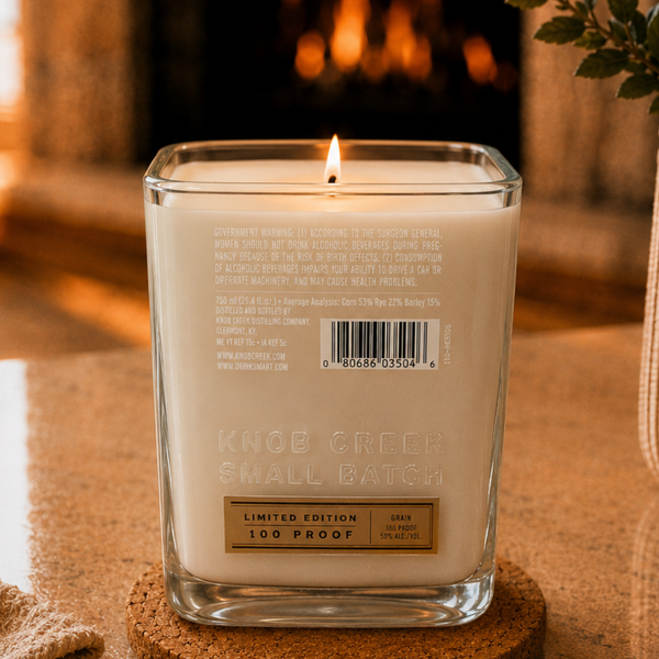 Knob Creek® Bourbon Bottle Candle 20 oz