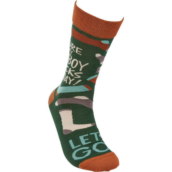 Wore My Big Boy Socks Today Socks