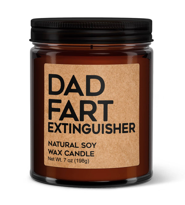 Dad Fart Extinguisher Soy Candle - Scented / Votive Candle