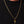 Medium Gold Cross on Rope chain