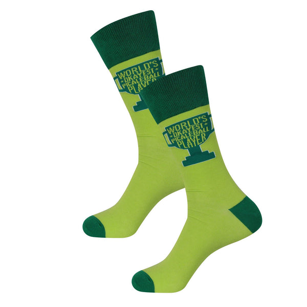World's Okayest Pickleball Player Socks