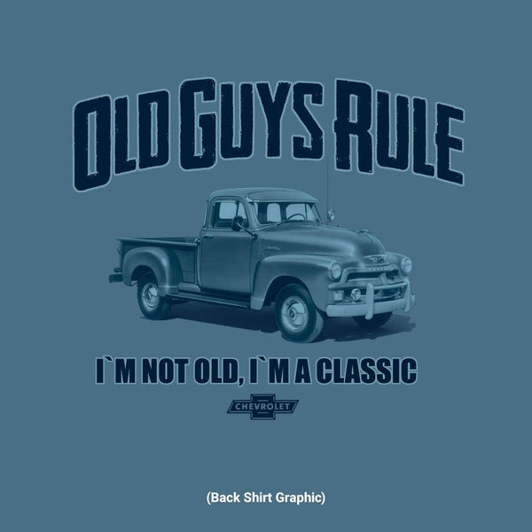 Old guys rule I'm A Classic General Motors heather indigo