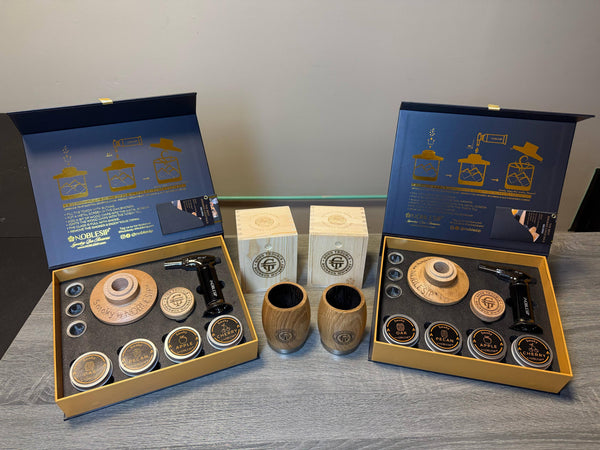 Cocktail Smoker Kit, Gift Set MEN. Whiskey, Bourbon Home Bar