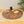 Round End Grain Acacia Wood Cutting Board w/ Cutout Handles