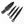 Titan Shadow Flight Throwing Knives Set