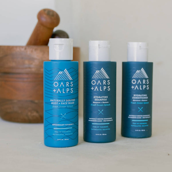 SALE - Travel Size Men's Body Wash Fresh Ocean, w/Vit E, TSA
