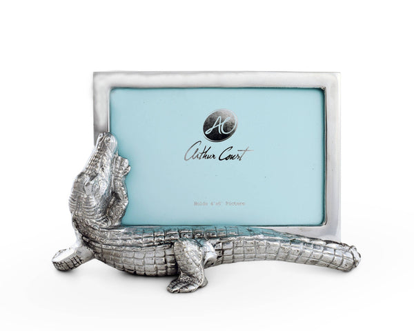 Alligator Photo Frame - Gleaming Finish