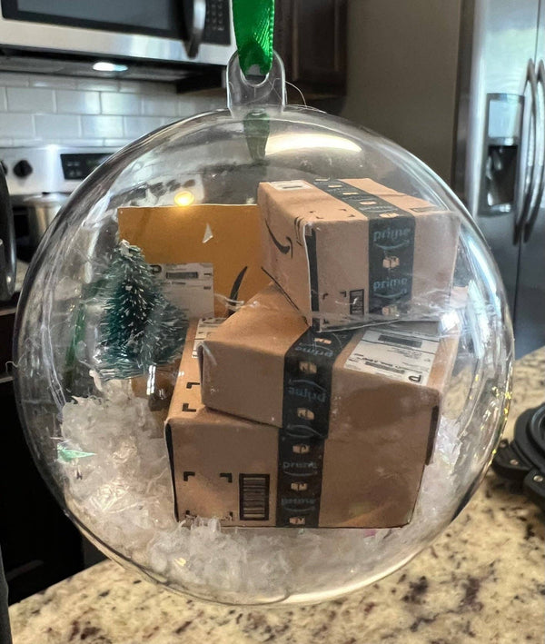Amazon Mini Packages Ornament | Christmas Gift
