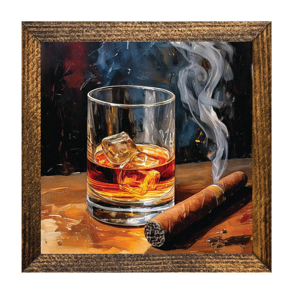 ARTISTIC SERIES TIMBERLAND- WHISKEY AND CIGAR