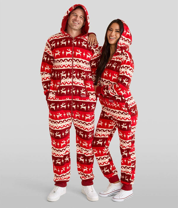Home For The Holidays Jumpsuit - Men's Christmas Onesie