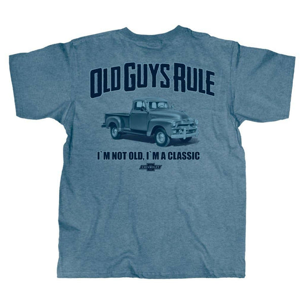 Old guys rule I'm A Classic General Motors heather indigo