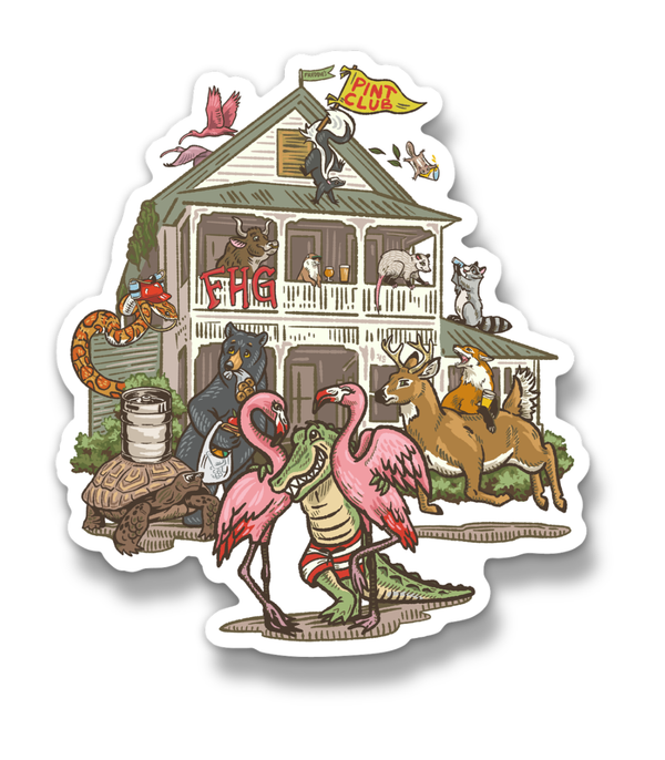 Animal House Sticker