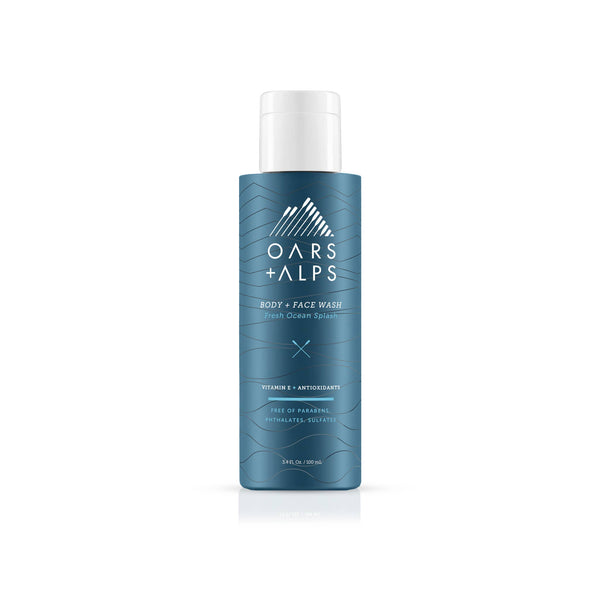 SALE - Travel Size Men's Body Wash Fresh Ocean, w/Vit E, TSA