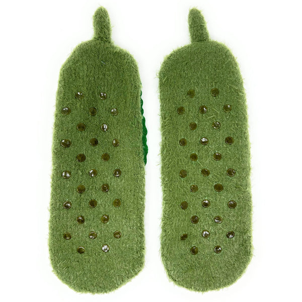 Gator Stride | Women's Fuzzy Grip Mary Jane Socks