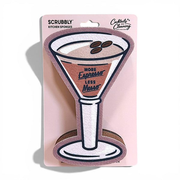 Martini Scrubbly Sponge - Espresso