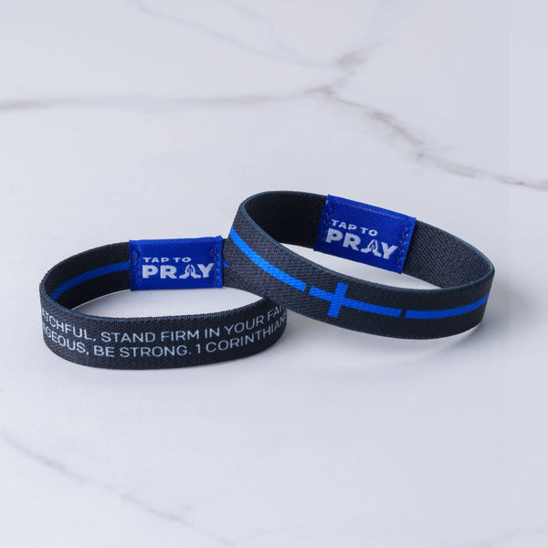 Tap To Pray™ Wristbands - First Responders Law Enforcement