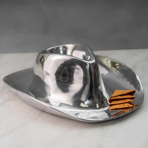 Cowboy Hat Snack Server
