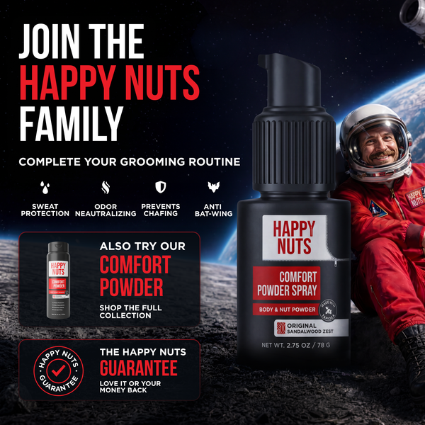 Happy Nuts Comfort Powder Spray - Original Scent