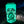 Get Lost - Don't Die Glow Green Nalgene 32oz Water Bottle