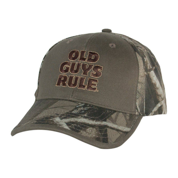 Old guys rule Bucks, Trucks & Ducks Baseball camo Cap