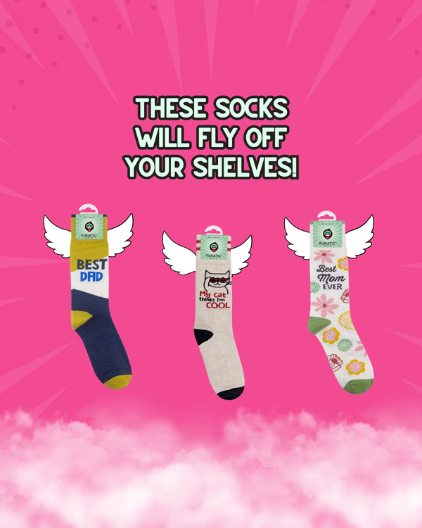 Best Dad Socks | Men's | Funny Gift | Funatic