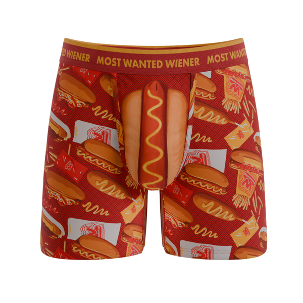 The Big W's | Shinesty x Wienerschnitzel Ball Hammock® Pouch Underwear